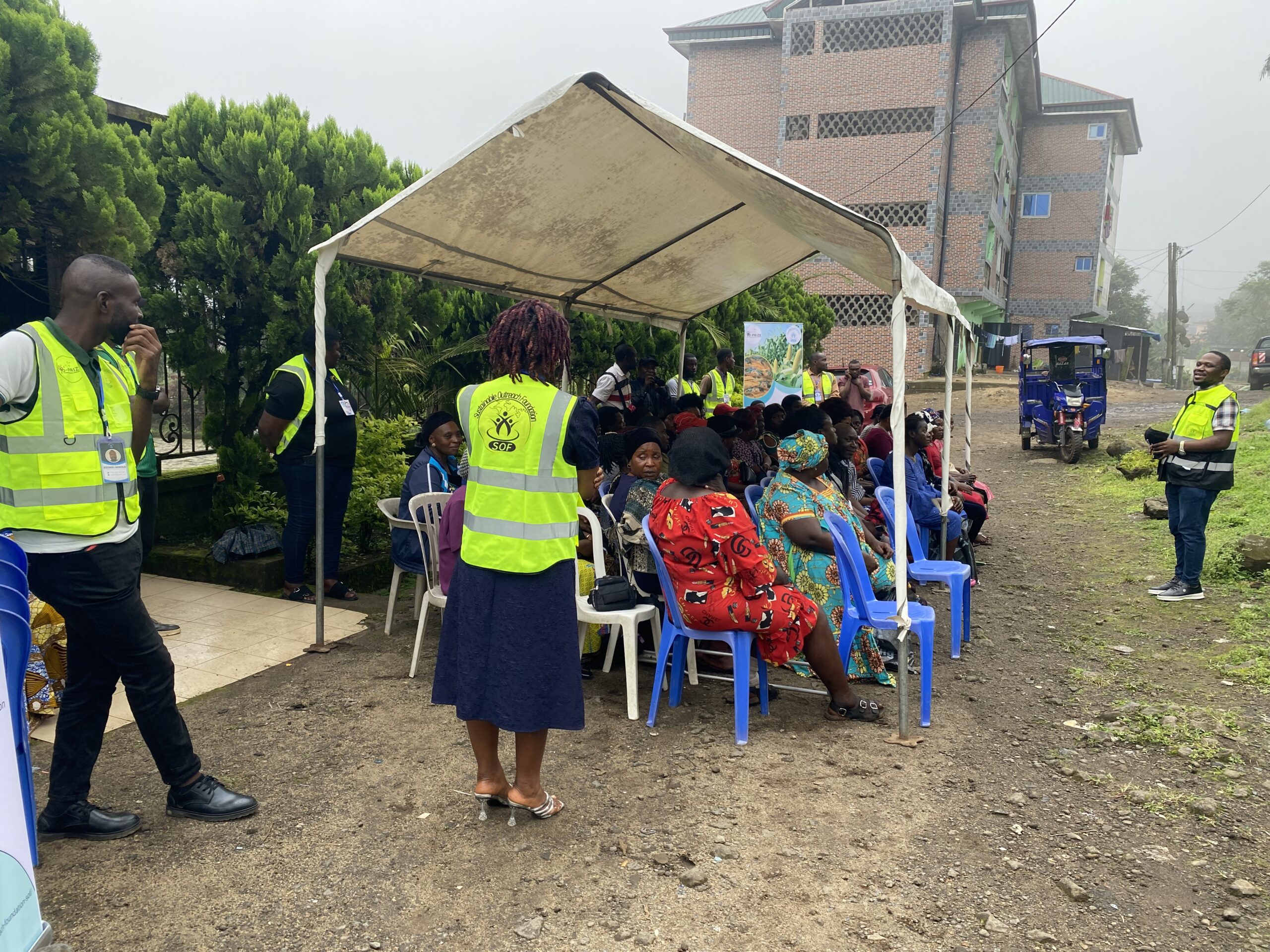 Training of Farmers and Input distribution – Small Soppo Wonganga Village